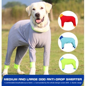 Pet Hoodies Wholesale Cotton Fleece Soft Warm Dog Clothes harness dog pajamas pet clothes